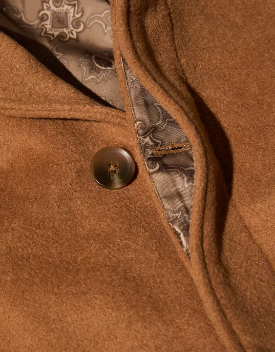 AE X Tru Kolors Wool-Blend Topcoat Brown 6 AE X Tru Kolors Wool-Blend Topcoat Brown - Image 6