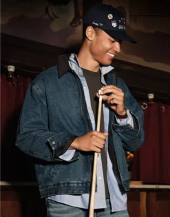 AE Denim Barn Jacket Blue