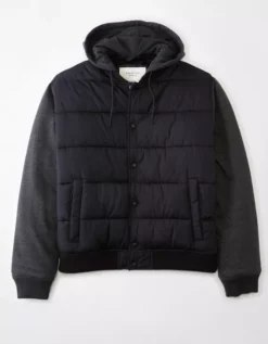 AE Bomber Puffer Jacket -American Eagle Fashion 0108 1560 045 f