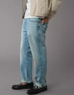 AE EasyFlex Original Straight Jean Authentic Light -American Eagle Fashion 0111 6974 841 os