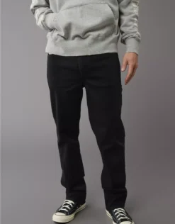 AE Flex+ Original Straight Jean Always Black