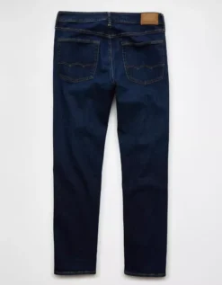 AE AirFlex+ Original Straight Jean Dark Rich Indigo -American Eagle Fashion 0111 7061 521 b