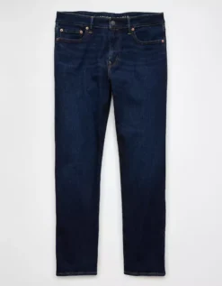 AE AirFlex+ Original Straight Jean Dark Rich Indigo -American Eagle Fashion 0111 7061 521 f