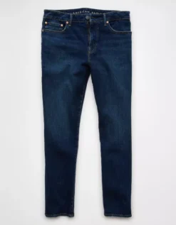 AE AirFlex+ Original Straight Jean Dark Rinse -American Eagle Fashion 0111 7127 534 f