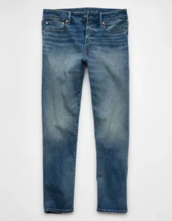 AE AirFlex+ Original Straight Jean Medium Tinted -American Eagle Fashion 0111 7240 909 f
