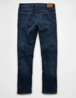 AE EasyFlex Original Straight Jean Dark Vintage -American Eagle Fashion 0111 7244 928 b