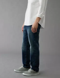 AE EasyFlex Original Straight Jean Dark Vintage -American Eagle Fashion 0111 7244 928 os