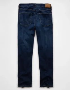 AE AirFlex+ Original Straight Jean Dark Indigo -American Eagle Fashion 0111 7246 738 b