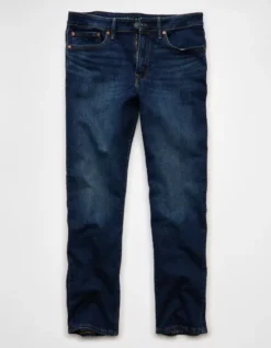 AE AirFlex+ Original Straight Jean Dark Indigo -American Eagle Fashion 0111 7246 738 f