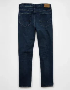 AE EasyFlex +TENCEL™ Fibers Relaxed Straight Jean Dark Vintage 8 AE EasyFlex +TENCEL™ Fibers Relaxed Straight Jean Dark Vintage -American Eagle Fashion 0112 7138 928 b