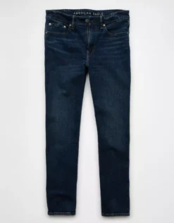 AE EasyFlex +TENCEL™ Fibers Relaxed Straight Jean Dark Vintage 7 AE EasyFlex +TENCEL™ Fibers Relaxed Straight Jean Dark Vintage -American Eagle Fashion 0112 7138 928 f
