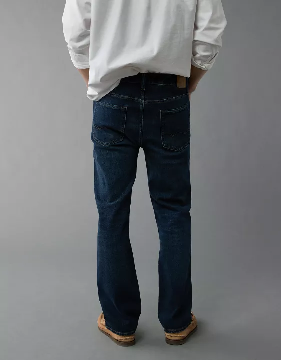 AE EasyFlex +TENCEL™ Fibers Relaxed Straight Jean Dark Vintage 2 AE EasyFlex +TENCEL™ Fibers Relaxed Straight Jean Dark Vintage - Image 2