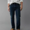 AE EasyFlex +TENCEL™ Fibers Relaxed Straight Jean Dark Vintage