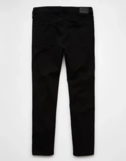AE AirFlex+ TENCEL™ Fibers Relaxed Straight Jean Black 8 AE AirFlex+ TENCEL™ Fibers Relaxed Straight Jean Black -American Eagle Fashion 0112 7139 001 b