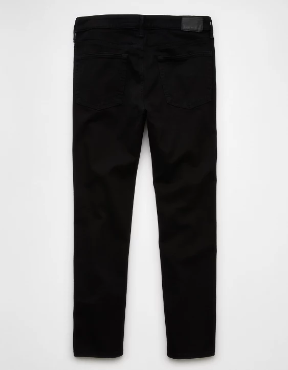 AE AirFlex+ TENCEL™ Fibers Relaxed Straight Jean Black 4 AE AirFlex+ TENCEL™ Fibers Relaxed Straight Jean Black - Image 4