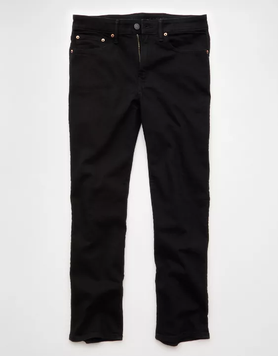 AE AirFlex+ Relaxed Straight Jean Black 3 AE AirFlex+ Relaxed Straight Jean Black - Image 3