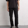 AE AirFlex+ Relaxed Straight Jean Black