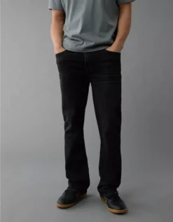 AE EasyFlex Slim Bootcut Jean Black