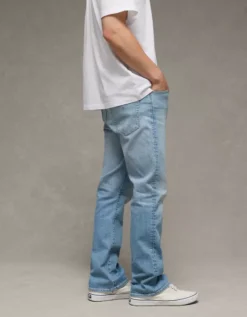 AE AirFlex+ Slim Bootcut Jean Light Wash -American Eagle Fashion 0113 7329 915 os