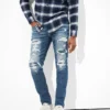 AE AirFlex+ Temp Tech Patched Athletic Skinny Jean