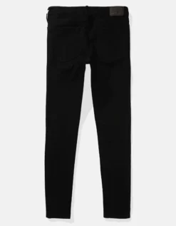 AE AirFlex+ Athletic Skinny Jean Black 7 AE AirFlex+ Athletic Skinny Jean Black -American Eagle Fashion 0114 6593 001 b