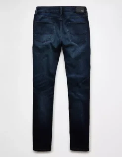 AE 24/7 AirFlex+ Temp Tech Athletic Skinny Jean Deep Sea Blue -American Eagle Fashion 0114 7072 911 b