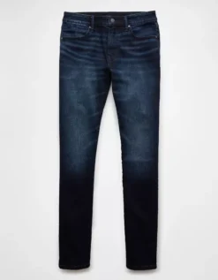 AE 24/7 AirFlex+ Temp Tech Athletic Skinny Jean Deep Sea Blue -American Eagle Fashion 0114 7072 911 f