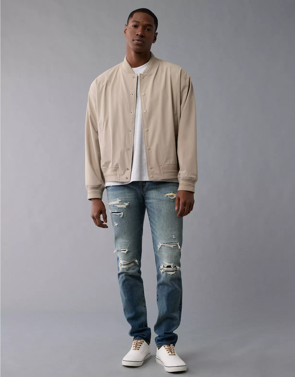 AE AirFlex+ TENCEL™ Fibers Athletic Skinny Jean Medium Tinted 1 AE AirFlex+ TENCEL™ Fibers Athletic Skinny Jean Medium Tinted