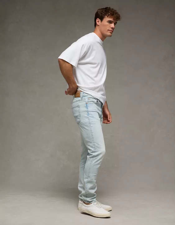 AE AirFlex+ TENCEL™ Fibers Athletic Skinny Jean Light Wash 5 AE AirFlex+ TENCEL™ Fibers Athletic Skinny Jean Light Wash - Image 5