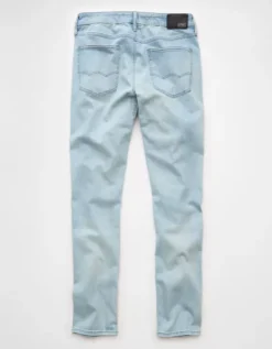 AE 24/7 Move Free Athletic Skinny Jean Light Bright Indigo 8 AE 24/7 Move Free Athletic Skinny Jean Light Bright Indigo -American Eagle Fashion 0114 7281 893 b