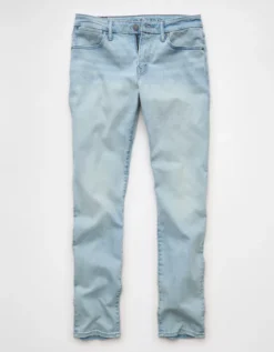 AE 24/7 Move Free Athletic Skinny Jean Light Bright Indigo 7 AE 24/7 Move Free Athletic Skinny Jean Light Bright Indigo -American Eagle Fashion 0114 7281 893 f