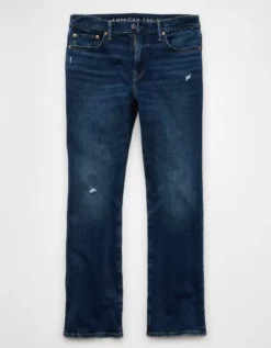 AE EasyFlex +TENCEL™ Fibers Ripped Original Bootcut Jean Midnight Blue -American Eagle Fashion 0115 7141 483 f
