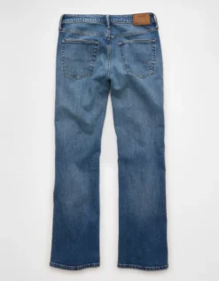 AE AirFlex+ Original Bootcut Jean Medium Tinted Indigo -American Eagle Fashion 0115 7248 471 b