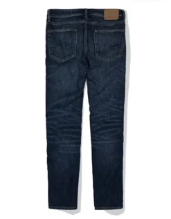 AE AirFlex+ Slim Straight Jean Dark Clouds -American Eagle Fashion 0116 5967 086 b
