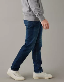 AE AirFlex+ Slim Straight Jean Rustic Blue 9 AE AirFlex+ Slim Straight Jean Rustic Blue -American Eagle Fashion 0116 6020 272 os