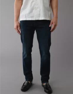 AE AirFlex+ Slim Straight Jean Blue Black