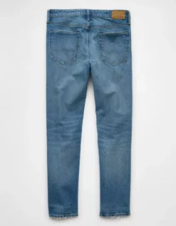AE EasyFlex +TENCEL™ Fibers Slim Straight Jean Medium Bright Indigo -American Eagle Fashion 0116 7130 857 b