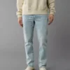 AE AirFlex+ TENCEL™ Fibers Slim Straight Jean Light Wash