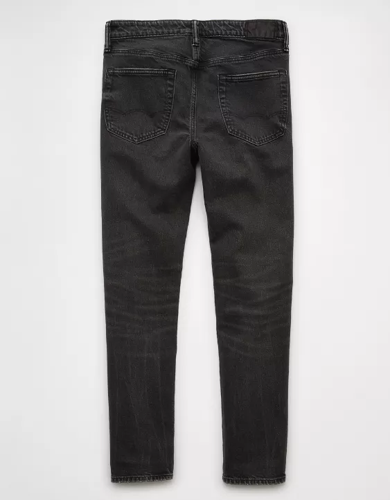 AE EasyFlex +TENCEL™ Fibers Slim Straight Jean Black Wash 5 AE EasyFlex +TENCEL™ Fibers Slim Straight Jean Black Wash - Image 5
