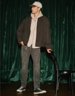 AE EasyFlex +TENCEL™ Fibers Slim Straight Jean Black Wash