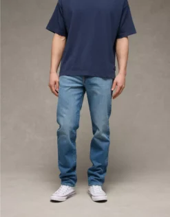 AE AirFlex+ Slim Straight Jean Bright Blue