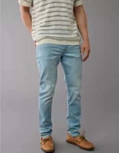 AE AirFlex+ Slim Jean Silver Light Blue