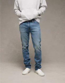 AE AirFlex+ TENCEL™ Fibers Patched Slim Jean Medium Vintage