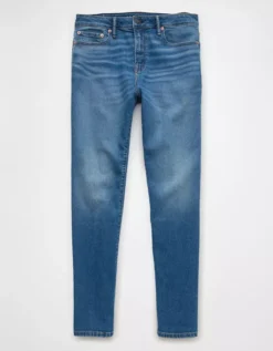 AE AirFlex+ Athletic Fit Jean Medium Bright Indigo -American Eagle Fashion 0118 6946 857 f