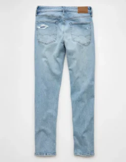 AE AirFlex+ Patched Athletic Fit Jean Destroyed Bright -American Eagle Fashion 0118 7242 943 b