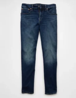 AE AirFlex+ Athletic Fit Jean Dark Rich Indigo -American Eagle Fashion 0118 7262 521 f