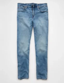 AE AirFlex+ Athletic Fit Jean Medium Indigo Wash 7 AE AirFlex+ Athletic Fit Jean Medium Indigo Wash -American Eagle Fashion 0118 7263 540 f