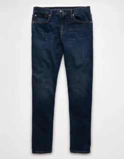 AE AirFlex+ TENCEL™ Fibers Athletic Fit Jean Dark Wash -American Eagle Fashion 0118 7346 896 f