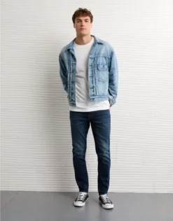 AE AirFlex+ TENCEL™ Fibers Athletic Fit Jean Dark Wash