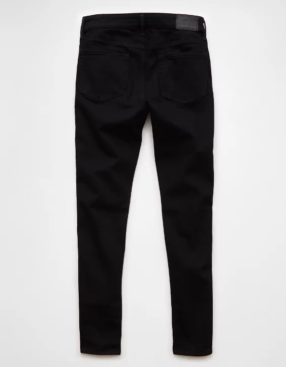 AE AirFlex+ Skinny Jean Black 4 AE AirFlex+ Skinny Jean Black - Image 4